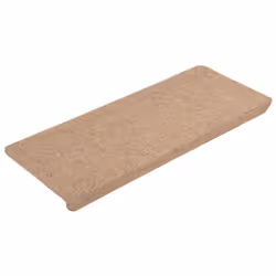 vidaXL Stair Mats Carpet Stair Tread Stair Step Rug Self-adhesive 15 pcs Beige