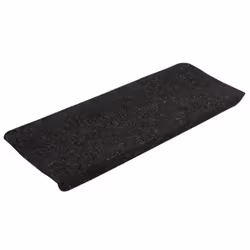 vidaXL Self-adhesive Stair Mats Carpet Stair Treads Stair Step Protector Rug - anthracite, 65 x 28 cm - Additional view 3