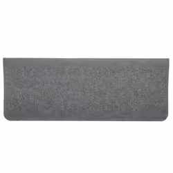 vidaXL Self-adhesive Stair Mats Carpet Stair Treads Stair Step Protector Rug - grey, 65 x 28 cm - Additional view 5