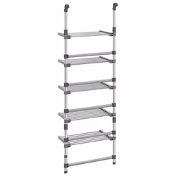 vidaXL 5-Tier Hanging Laundry Drying Rack Aluminium Clothes Hanger Tower Dryer - Additional view 4