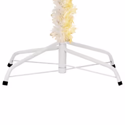 vidaXL Artificial Christmas Tree with Iridescent Tips Green PVC Multi Sizes - White, 240 cm - Additional view 4