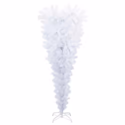 vidaXL Upside-down Artificial Christmas Tree with Stand Multi Colours/Sizes - 150 x 80 cm
