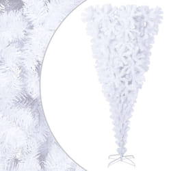 vidaXL Upside-down Artificial Christmas Tree with Stand Multi Colours/Sizes - 180 x 90 cm