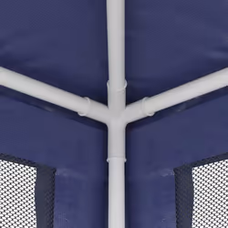 ) vidaXL Party Tent with Mesh Sidewalls Canopy Gazebo Multi Colours Multi Sizes - Blue, 250 x 250 x 245 cm (L x W x H - Additional view 5