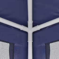 ) vidaXL Party Tent with Mesh Sidewalls Canopy Gazebo Multi Colours Multi Sizes - Blue, 297 x 396 x 246 cm (L x W x H - Additional view 6