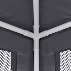) vidaXL Party Tent with Mesh Sidewalls Canopy Gazebo Multi Colours Multi Sizes - Anthracite, 300 x 898 x 258 cm (L x W x H - Additional view 5
