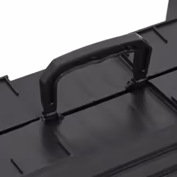 vidaXL Folding Dog Ramp Black 153x40x12.5 cm Plastic Pet Bridge Stair Cat Step - Additional view 8