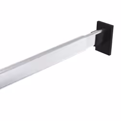 vidaXL 4x Telescopic Wardrobe Rails Silver 58-100 cm Wardrobe Hanging Rail - Additional view 4