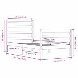 VidaXL 3103703 bed frame - Additional view 6
