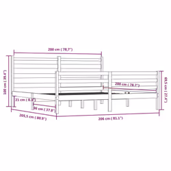 VidaXL 3103735 bed frame - Additional view 5
