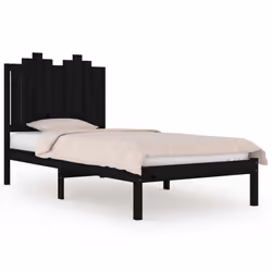 VidaXL 3103772, Black, 105.5 cm, 2.06 m, 110 cm, 1000 x 2000 mm, 1 pc(s)
