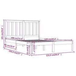 VidaXL 3103827 bed frame - Additional view 5