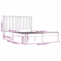 VidaXL 3103867 bed frame - Additional view 5
