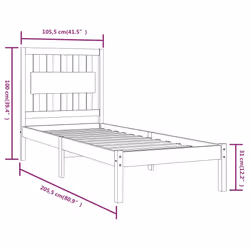 VidaXL 3103903 bed frame - Additional view 6