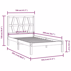 VidaXL 3103968 bed frame - Additional view 6