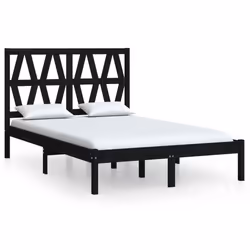 VidaXL 3103982, Black, 145.5 cm, 195.5 cm, 31 cm, 1400 x 1900 mm, 1460 x 40 x 1000 mm