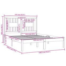 VidaXL 3104038 bed frame - Additional view 6
