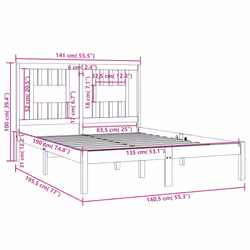 VidaXL 3104044 bed frame - Additional view 6