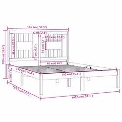VidaXL 3104064 bed frame - Additional view 6