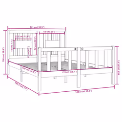 VidaXL 3104103 bed frame - Additional view 6