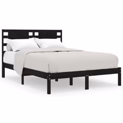 VidaXL 3104202, Black, 146 cm, 195.5 cm, 100 cm, 1400 x 1900 mm, 1460 x 40 x 1000 mm