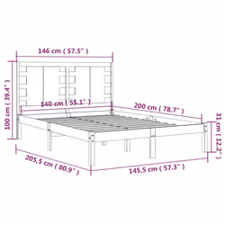 VidaXL 3104242 bed frame - Additional view 5