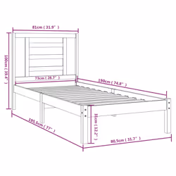 VidaXL 3104309 bed frame - Additional view 6