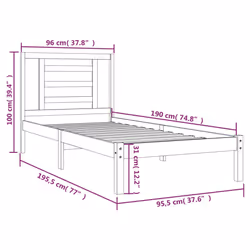 VidaXL 3104314 bed frame - Additional view 6