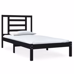 VidaXL 3104342, Black, 105.5 cm, 2.06 m, 31 cm, 1000 x 2000 mm, 1060 x 40 x 1000 mm
