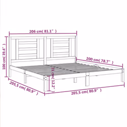 VidaXL 3104369 bed frame - Additional view 6