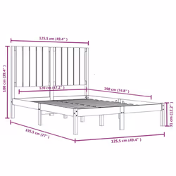 VidaXL 3104383 bed frame - Additional view 6