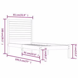 VidaXL 3104569 bed frame - Additional view 6