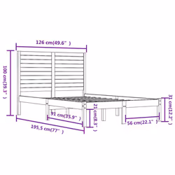 VidaXL 3104578 bed frame - Additional view 6