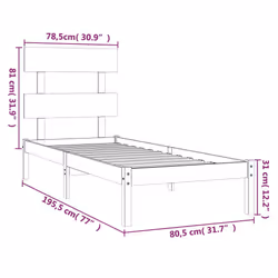 VidaXL 3104633 bed frame - Additional view 6