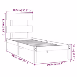 VidaXL 3104638 bed frame - Additional view 6