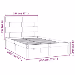 VidaXL 3104653 bed frame - Additional view 6