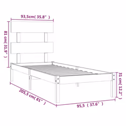 VidaXL 3104659 bed frame - Additional view 6