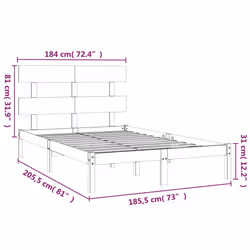 VidaXL 3104689 bed frame - Additional view 6
