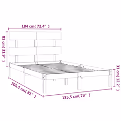 VidaXL 3104693 bed frame - Additional view 6