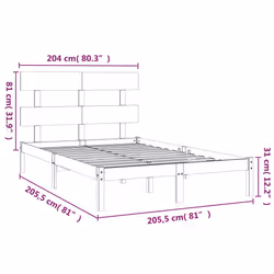 VidaXL 3104697 bed frame - Additional view 5