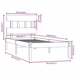 VidaXL 3104703 bed frame - Additional view 6