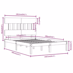 VidaXL 3104719 bed frame - Additional view 6