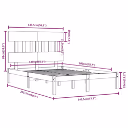 VidaXL 3104738 bed frame - Additional view 6