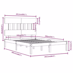 VidaXL 3104758 bed frame - Additional view 6