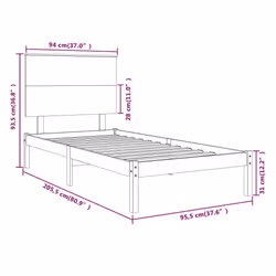 VidaXL 3104794 bed frame - Additional view 6