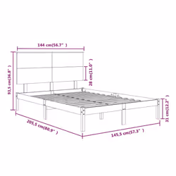 VidaXL 3104804 bed frame - Additional view 6