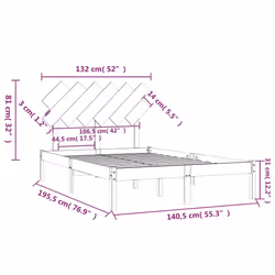 VidaXL 3104849 bed frame - Additional view 6