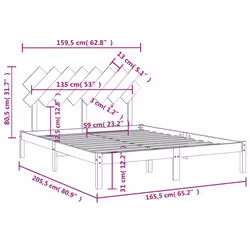 VidaXL 3104884 bed frame - Additional view 6