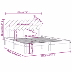 VidaXL 3104889 bed frame - Additional view 6