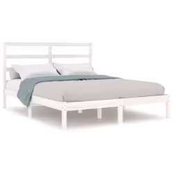 VidaXL 3104934, White, 146 cm, 2.06 m, 100 cm, 1400 x 2000 mm, 1460 x 40 x 1000 mm